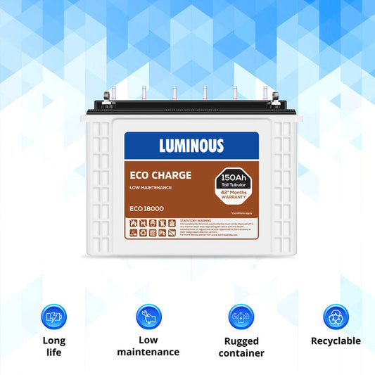 Luminous Battery 150 Ah - ECO18000