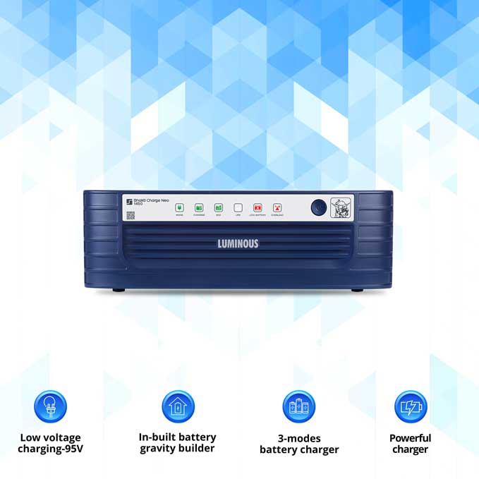 Luminous Home UPS Inverter Shakti Charge Neo 1450 Pro