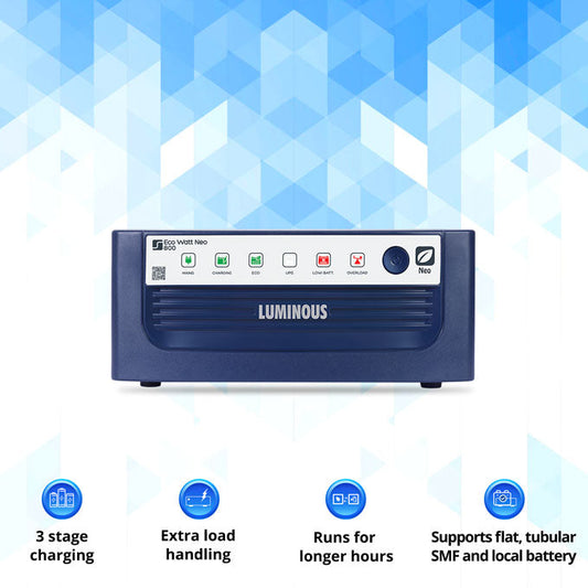 Luminous Home UPS Inverter ECO WATT NEO 800